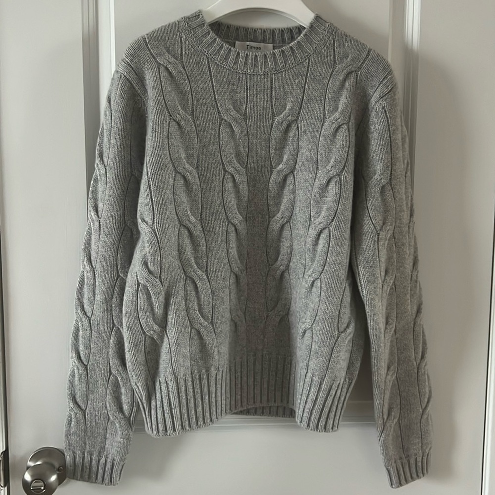 Timee 100% cashmere sweater